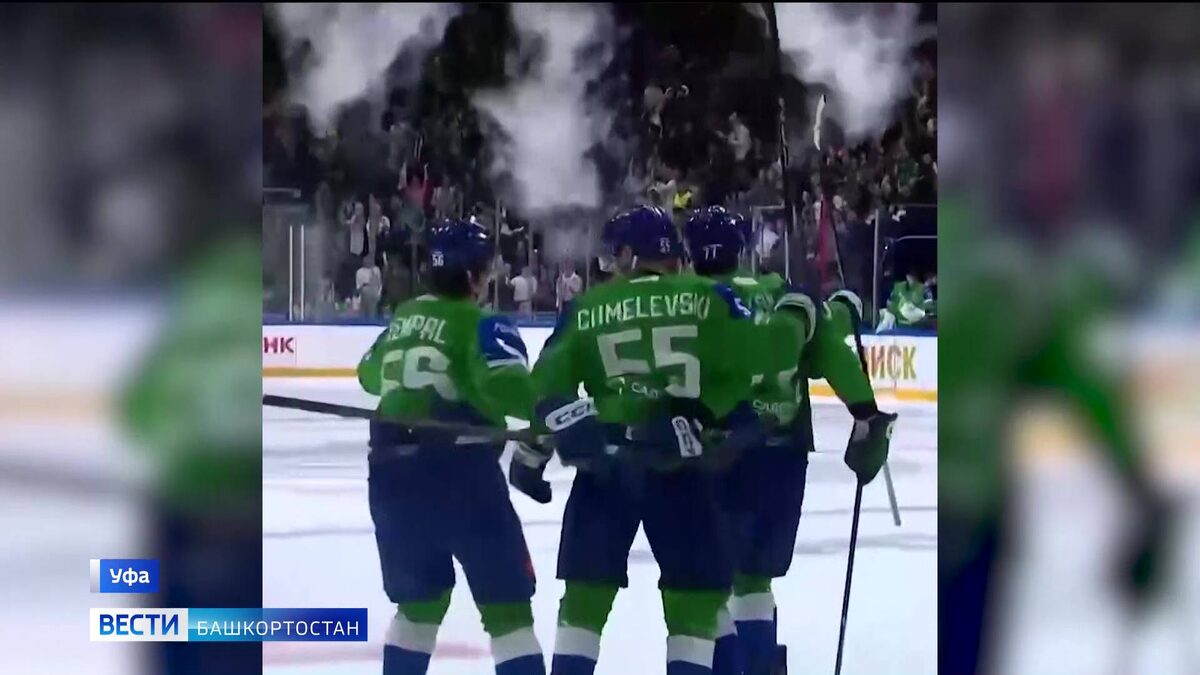    В Уфе «Салават Юлаев» обыграл «Спартак» со счетом 4:3