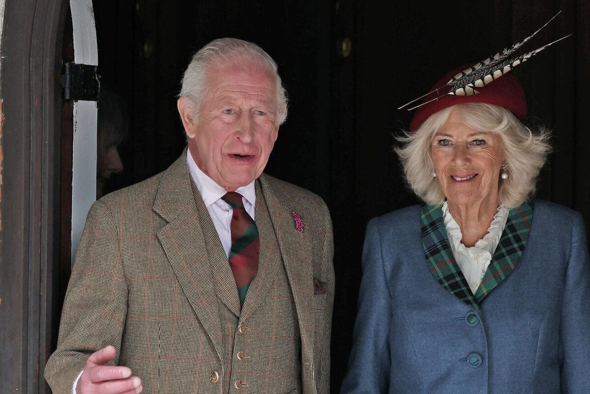    Карл III с королевой-консортом Камиллой. © Pool / i-Images/globallookpress.com