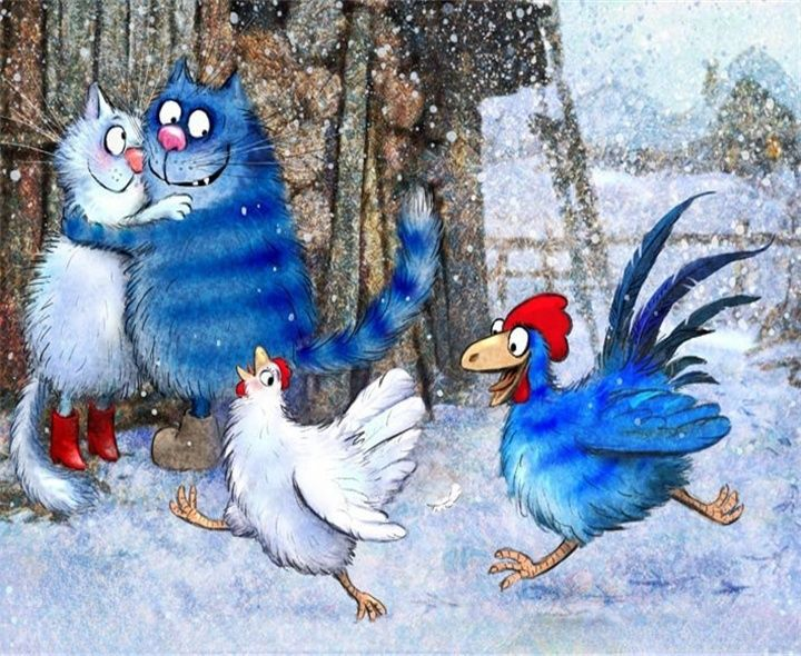 очаровательные коты Рины Зенюк