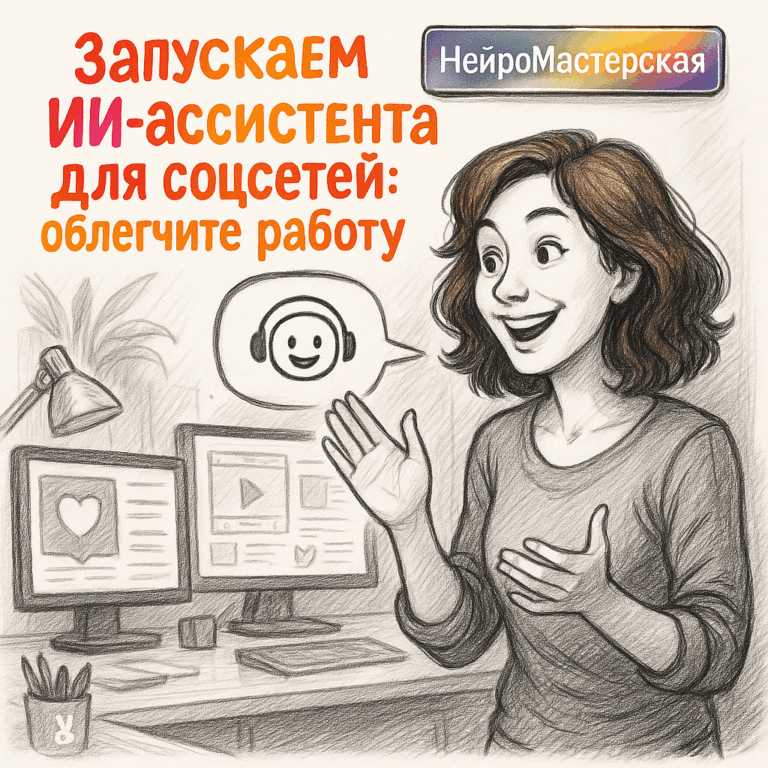    Запускаем ИИ-ассистента для соцсетей: облегчите работу Оксана Солдатова