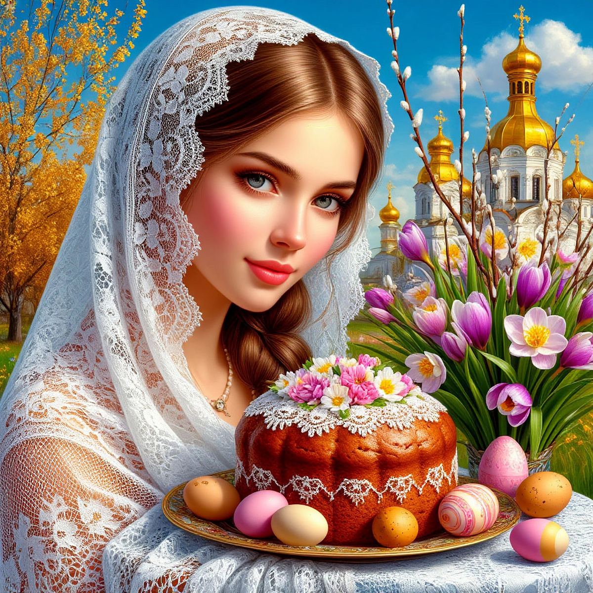 Картинка, Пасха.