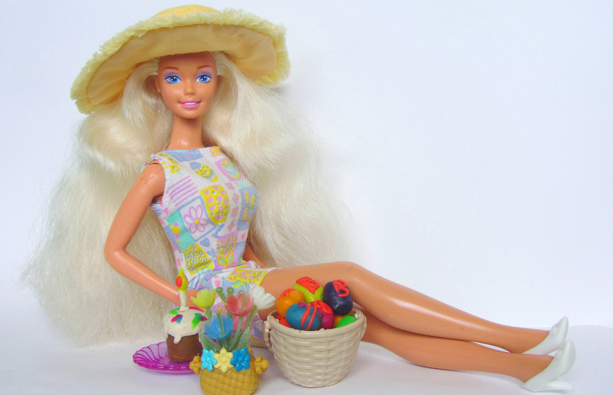 Кукла Barbie Easter Style 1996 ©Sonnenschein World