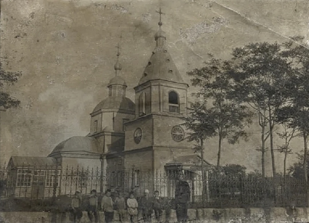 Церковь Рождества Пресвятой Богородицы была деревянной, построена 1830 году