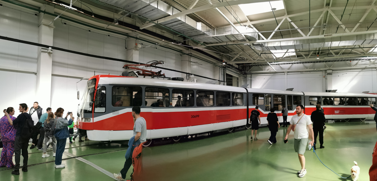 Выставка трамваев