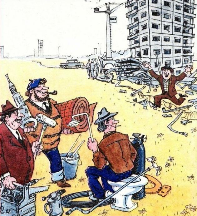 - Ура, мы в деле! Дом принят с кучей недоделок.