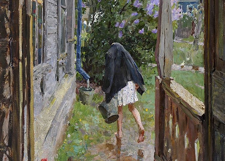 Такие простые, радостные и настоящие картины Эдварда Выржиковского. Счастье и тишина