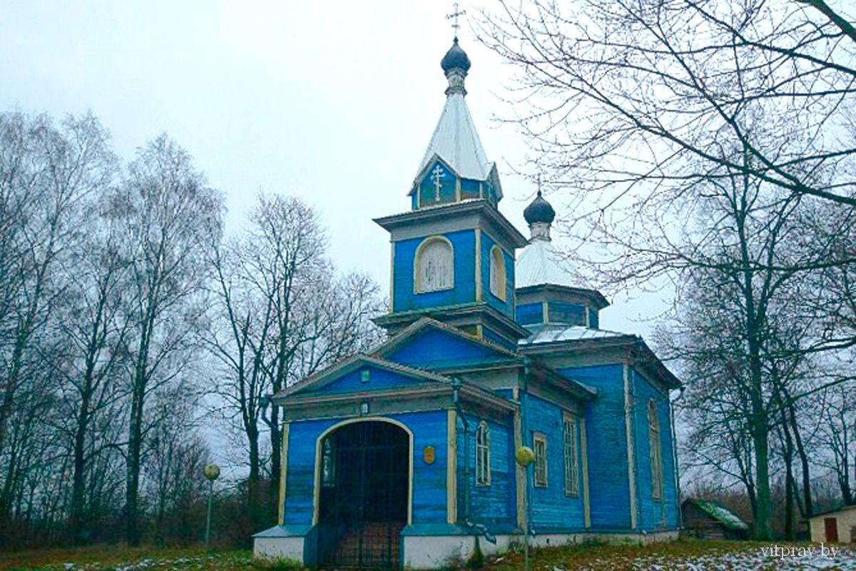 Первый храм, восстановлением которого занимался Николай.