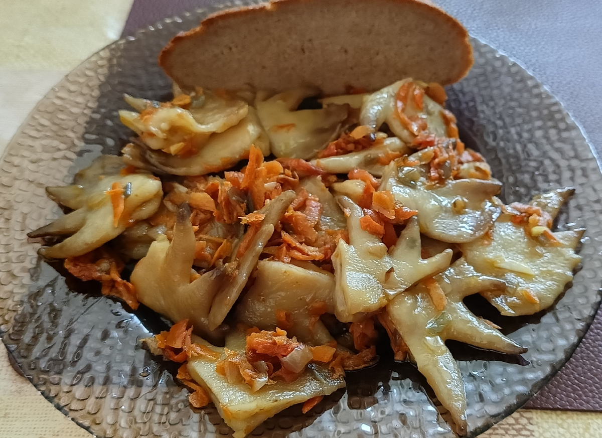 Моя порция гребешков. 