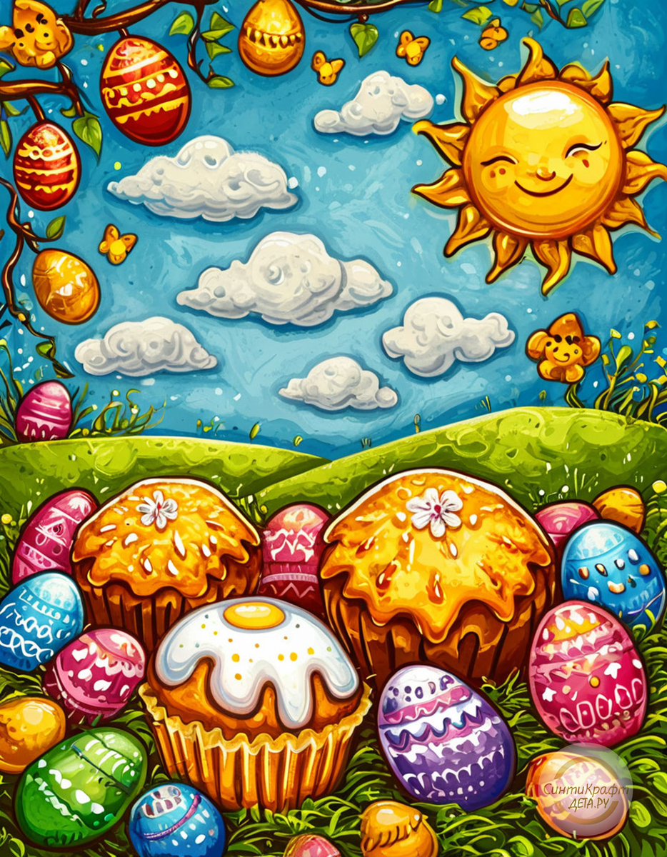 Пусть жизнь сияет светом Пасхи!