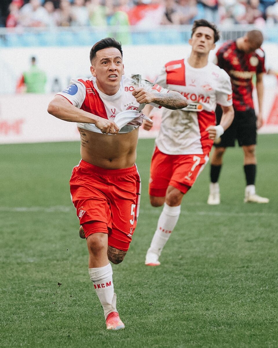 Барко принес победу "Спартаку". Фото: пресс-служба ФК "Спартак" (Москва).