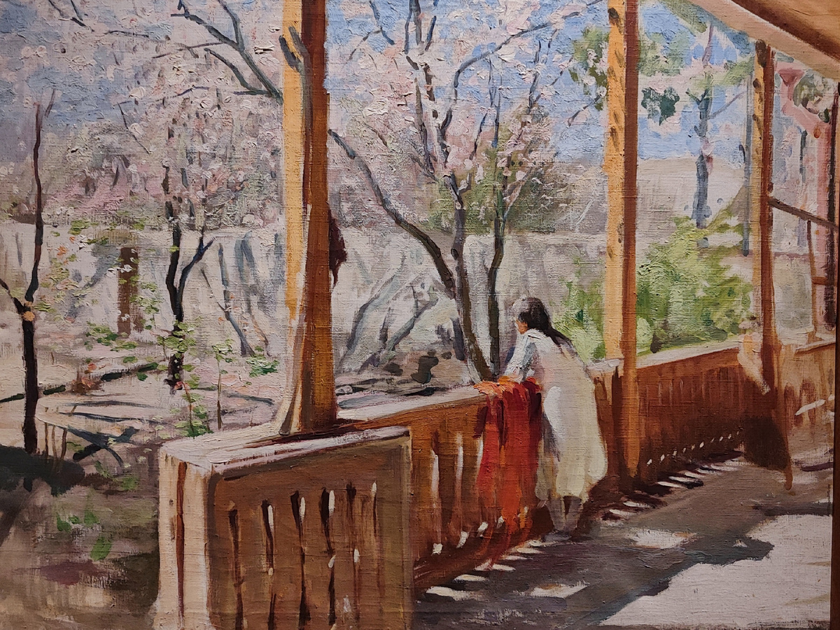 Павел Беньков. Весна. 1943. Все фото автора статьи.