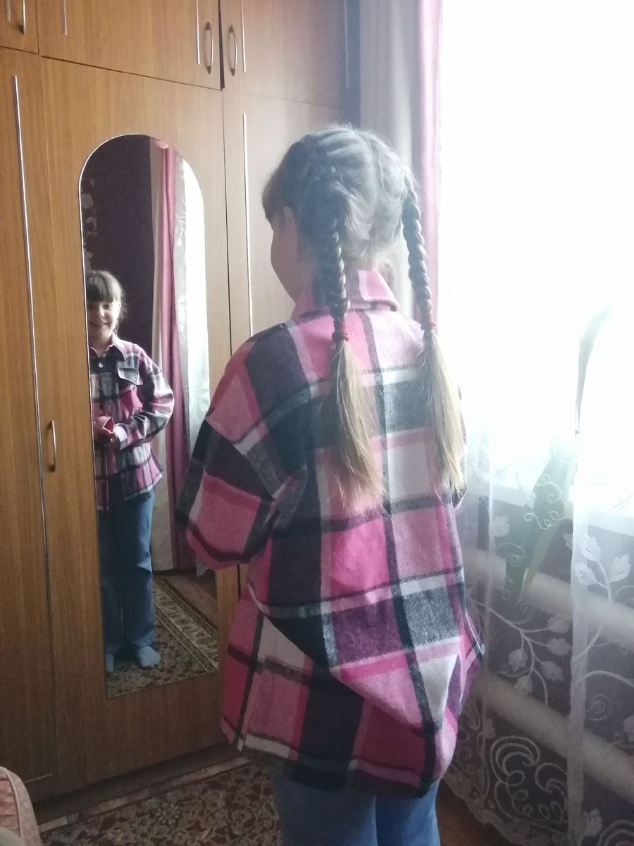 Получила в подарок рубашку