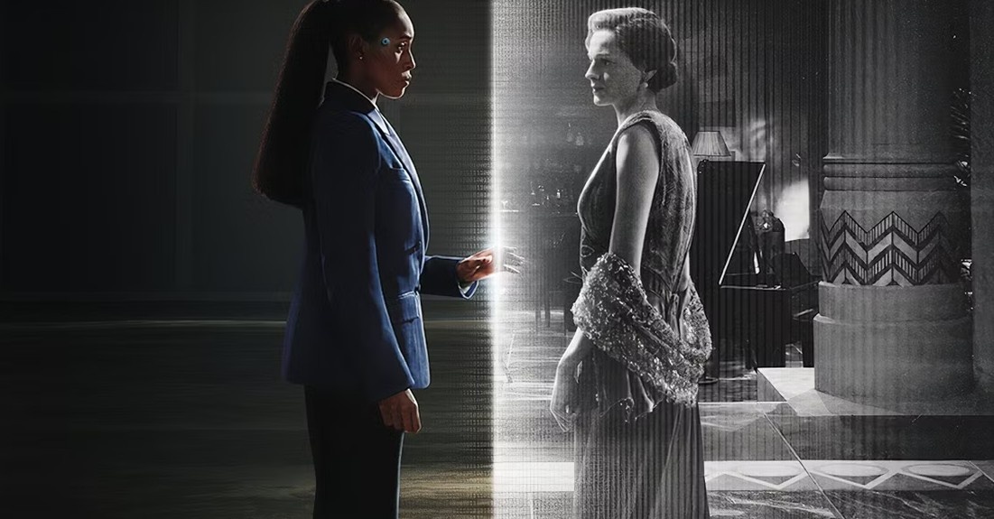 Кадр из эпизода «Отель Мечта», сериал "Черное зеркало", 7 сезон 2025 г. 