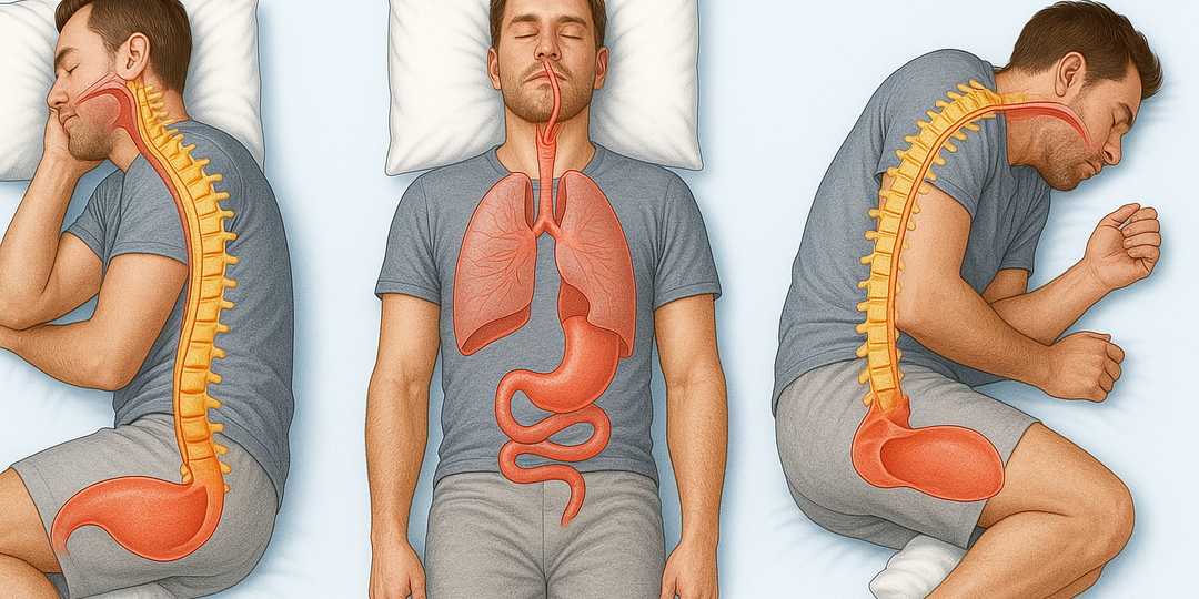 🛏️ Как нельзя спать? Как поза во сне влияет на здоровье: скрытые риски, о которых не говорят