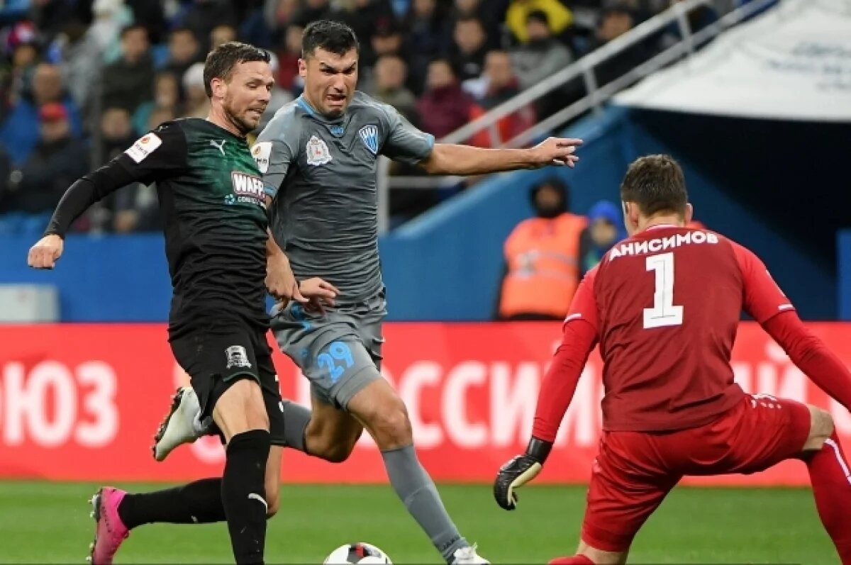    «Краснодар» обыграл «Ахмат» в матче РПЛ