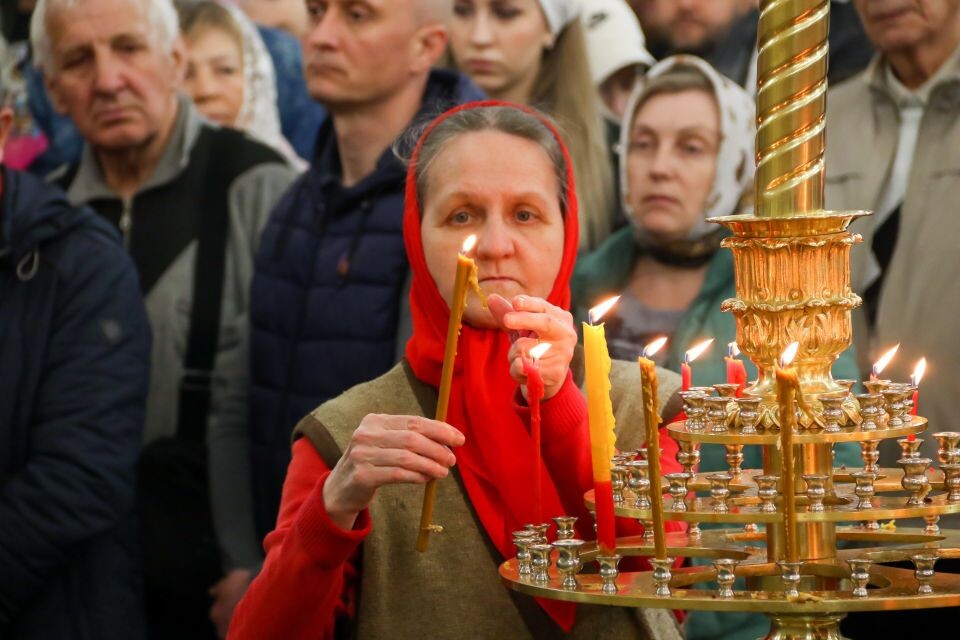    Пасхальное богослужение. Источник: Виталий Барабаш