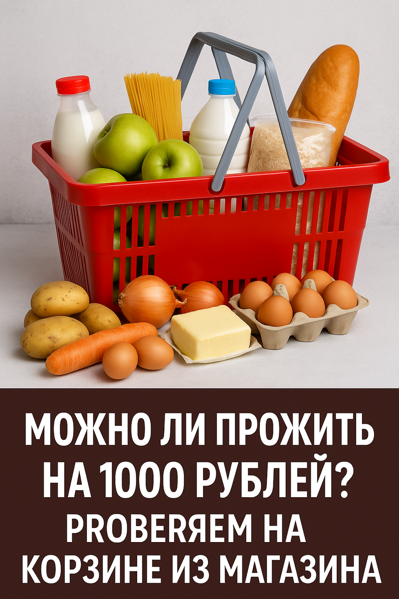 1000 рублей на продукты
