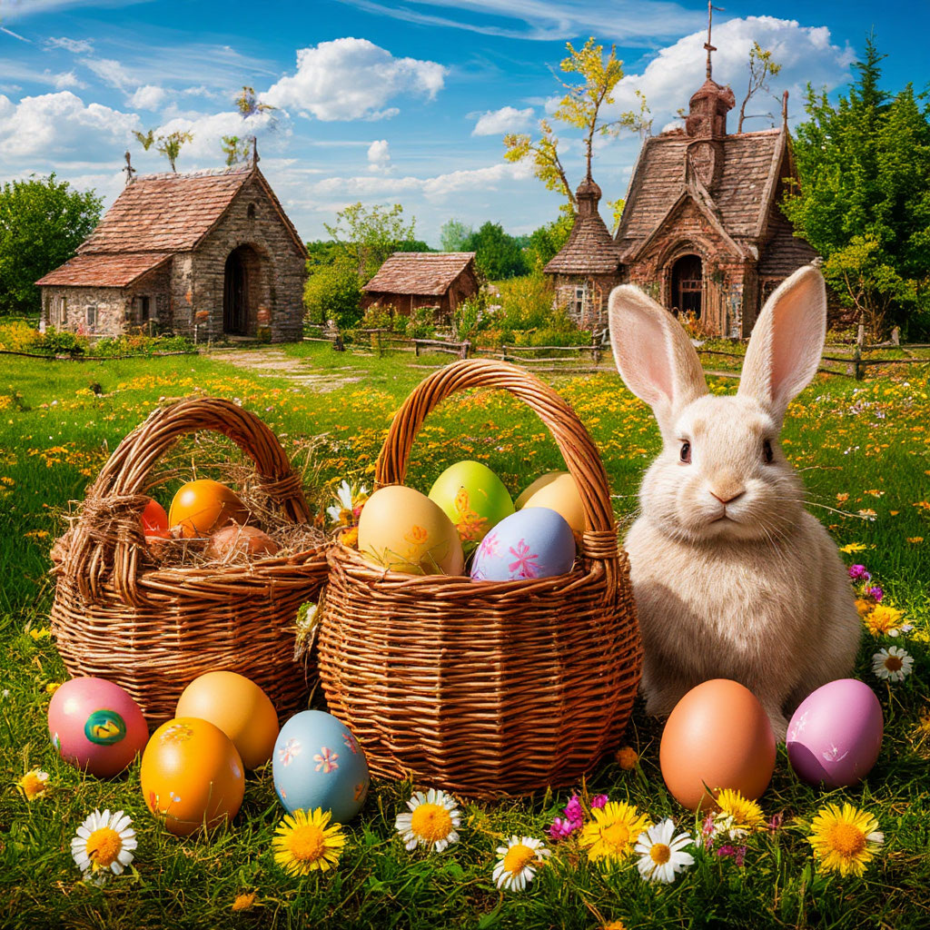 Пасха с самого утра .