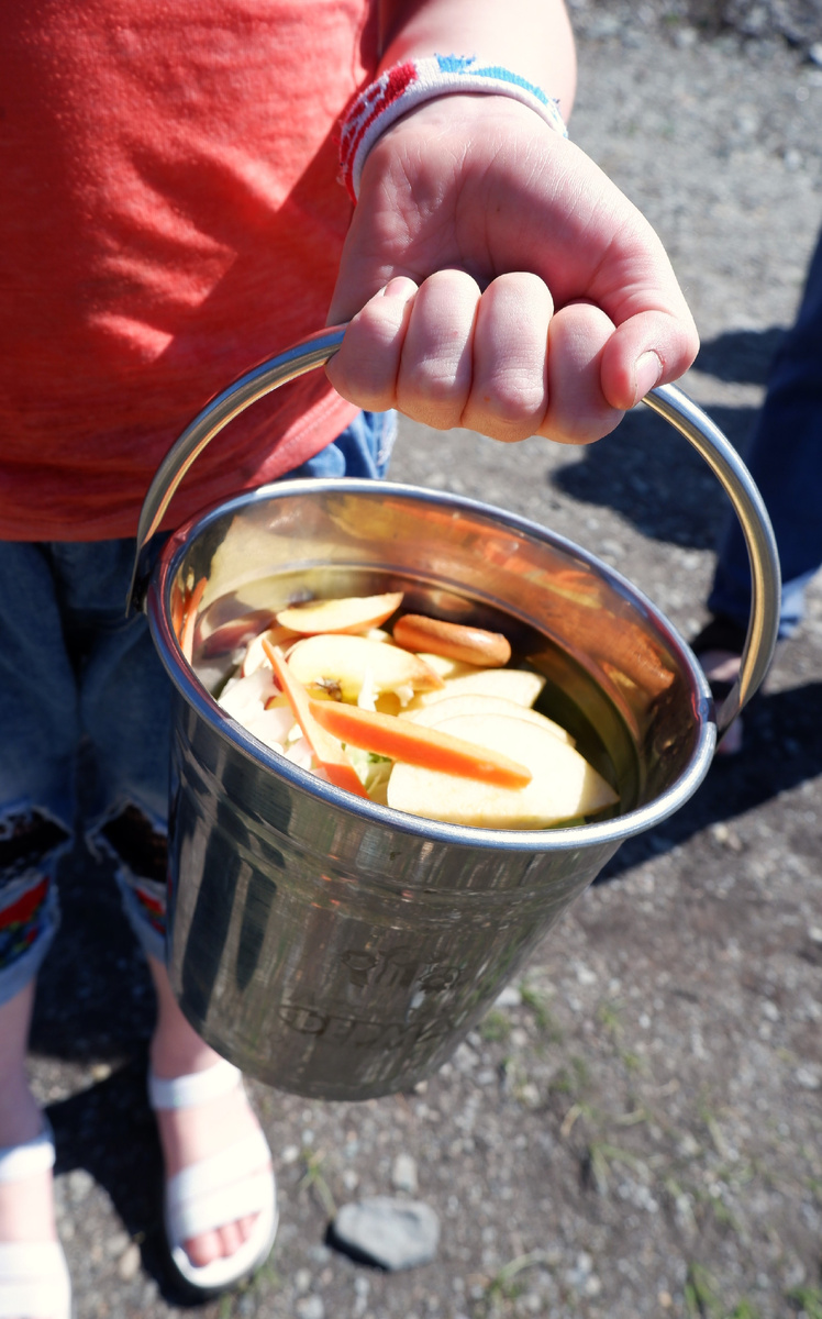 Размер ведерка вполне приличный