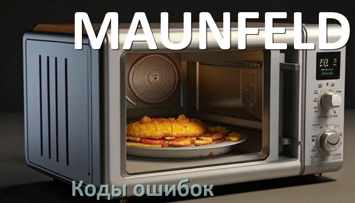 
Коды ошибок микроволновой печи MAUNFELD что означает 5E, SE, H97, E3, H98, Door