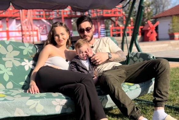 Тигран, Вика и Леон Салибековы (фото из Telegram)