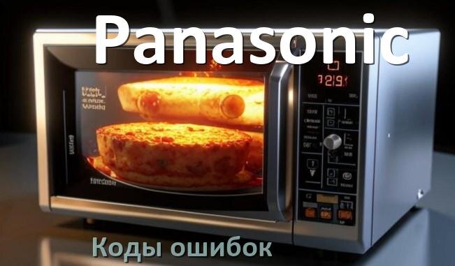 
Коды ошибок микроволновой печи Panasonic что означает 5E, SE, H97, E3, Door, H98