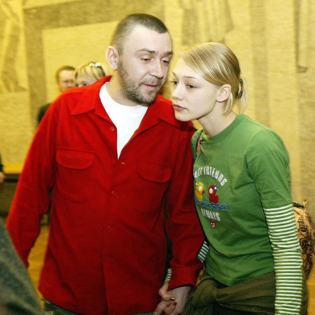 Со Шнуровым аткриса жила несколько лет. 