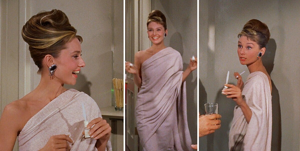 кадры из фильма "Завтрак у Тиффани", источник Яндекс картинки