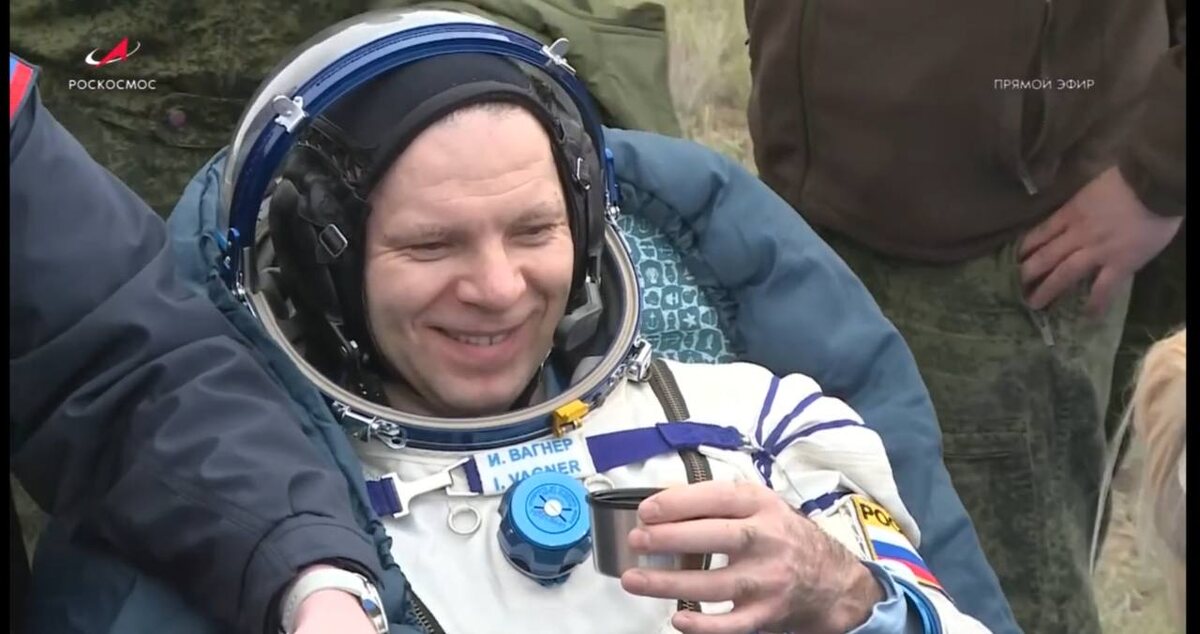 Скриншот прямой трансляции Роскосмос  📷
