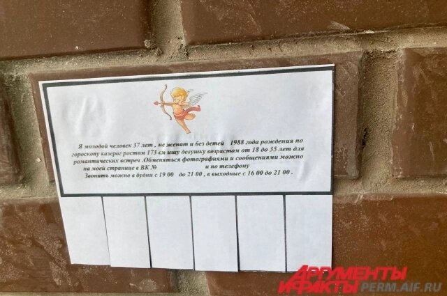    Объявление заметили на одном из подъездов (персональные данные редакция убрала). Фото:  АиФ/ Александр Тепикин