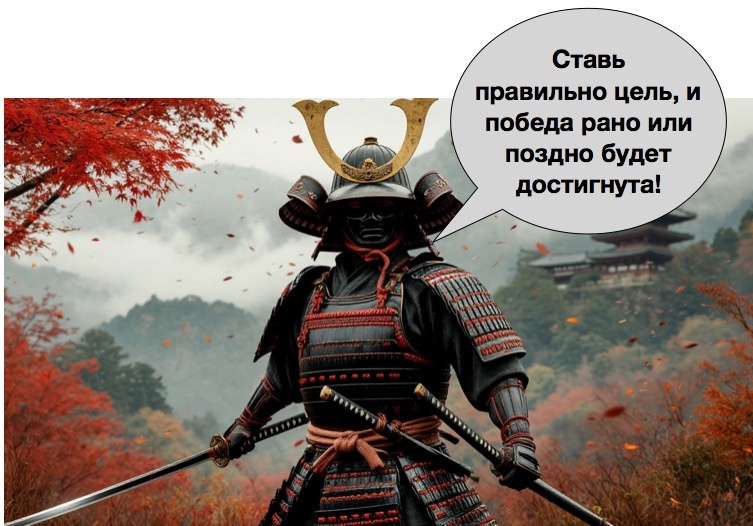 Как самурай ставит цели