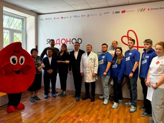    В Ростове провели донорскую акцию в поддержку детского хирургического центра //Фото пресс-службы РРО партии «Единая Россия»