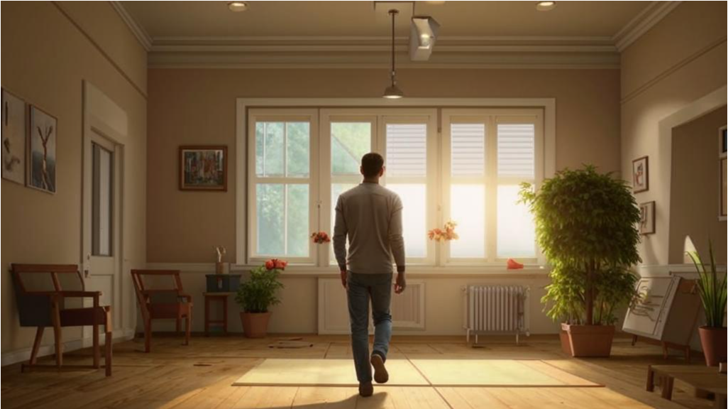 Главное, окна закрыть, ну и дверь.