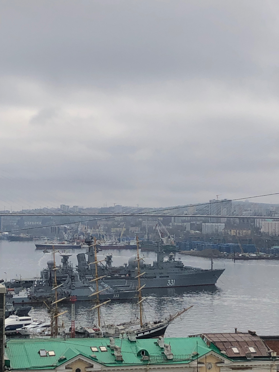 Вид с окна гостиницы