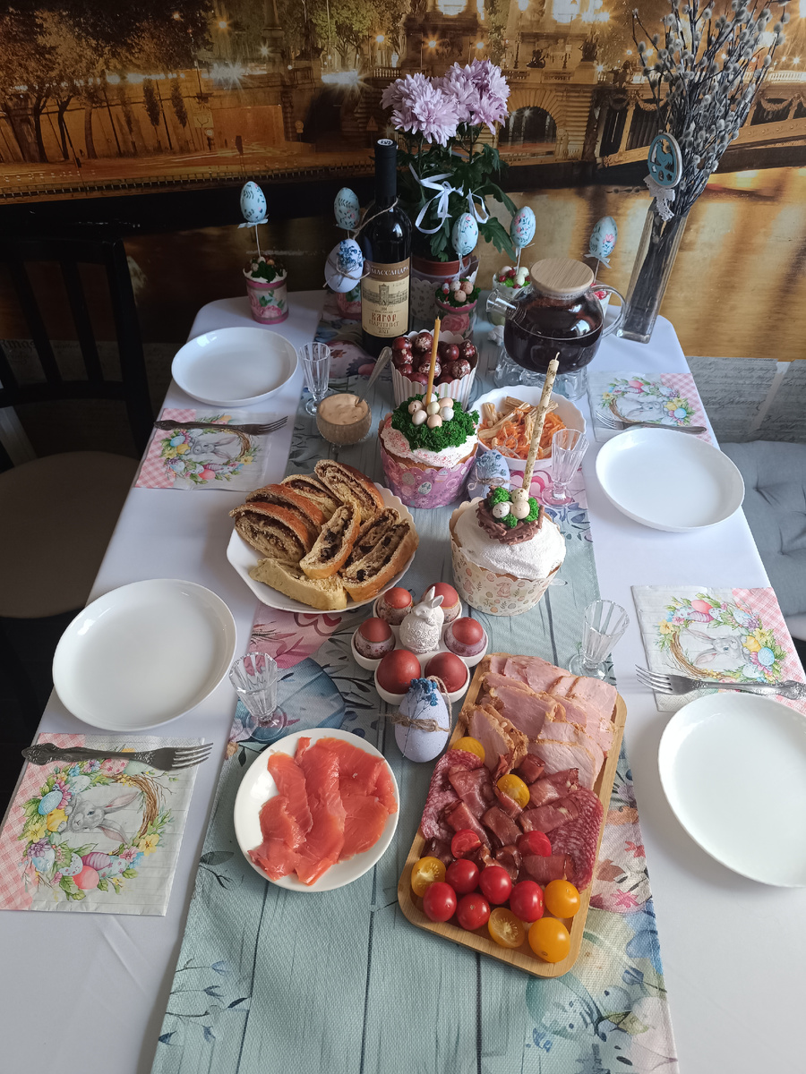 Наш Пасхальный завтрак