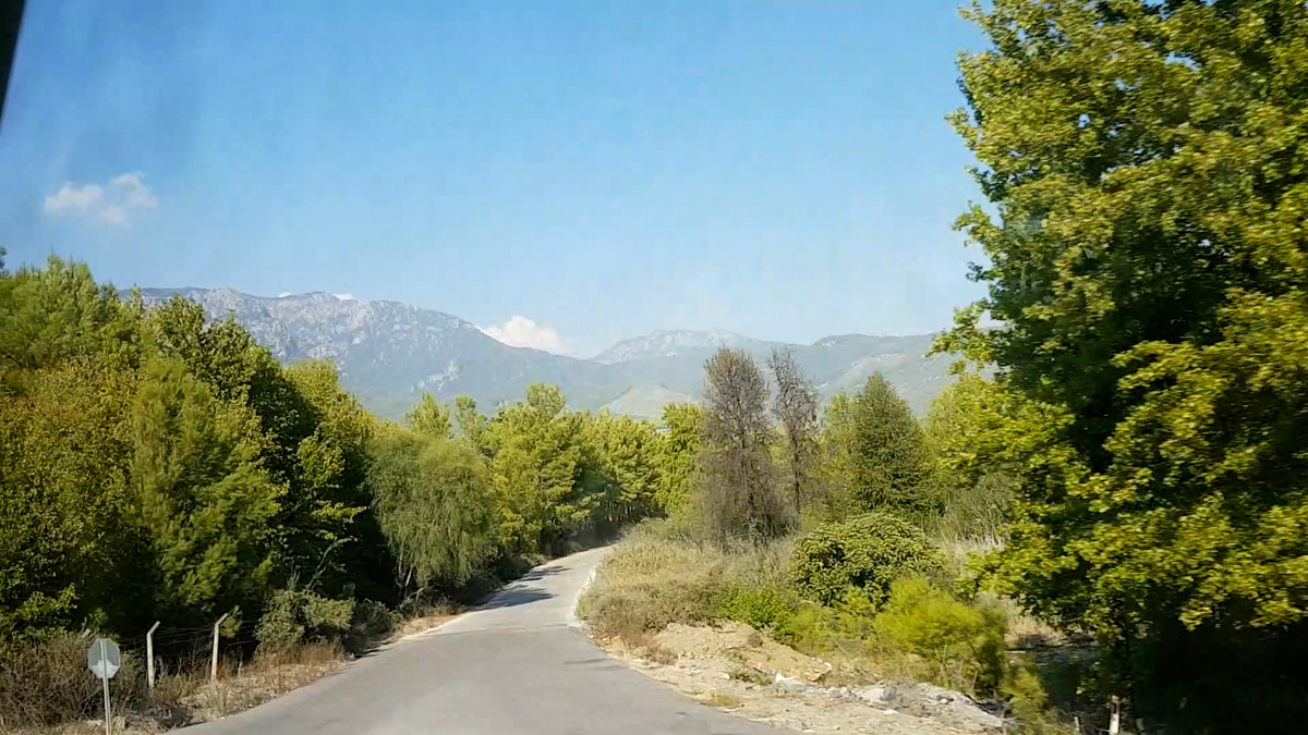 Дорога к городу Турунч