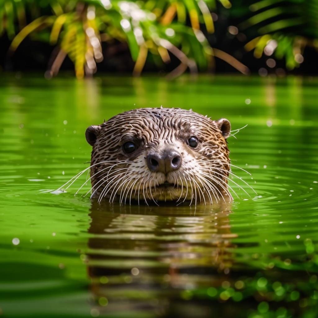 Отец обучает охоте у выдр, а не мать.