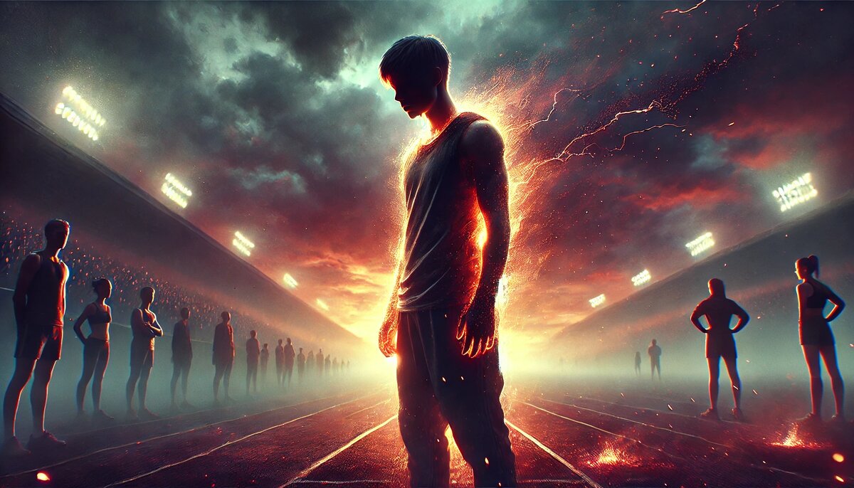 Горящая звезда: за мгновение до коллапса.