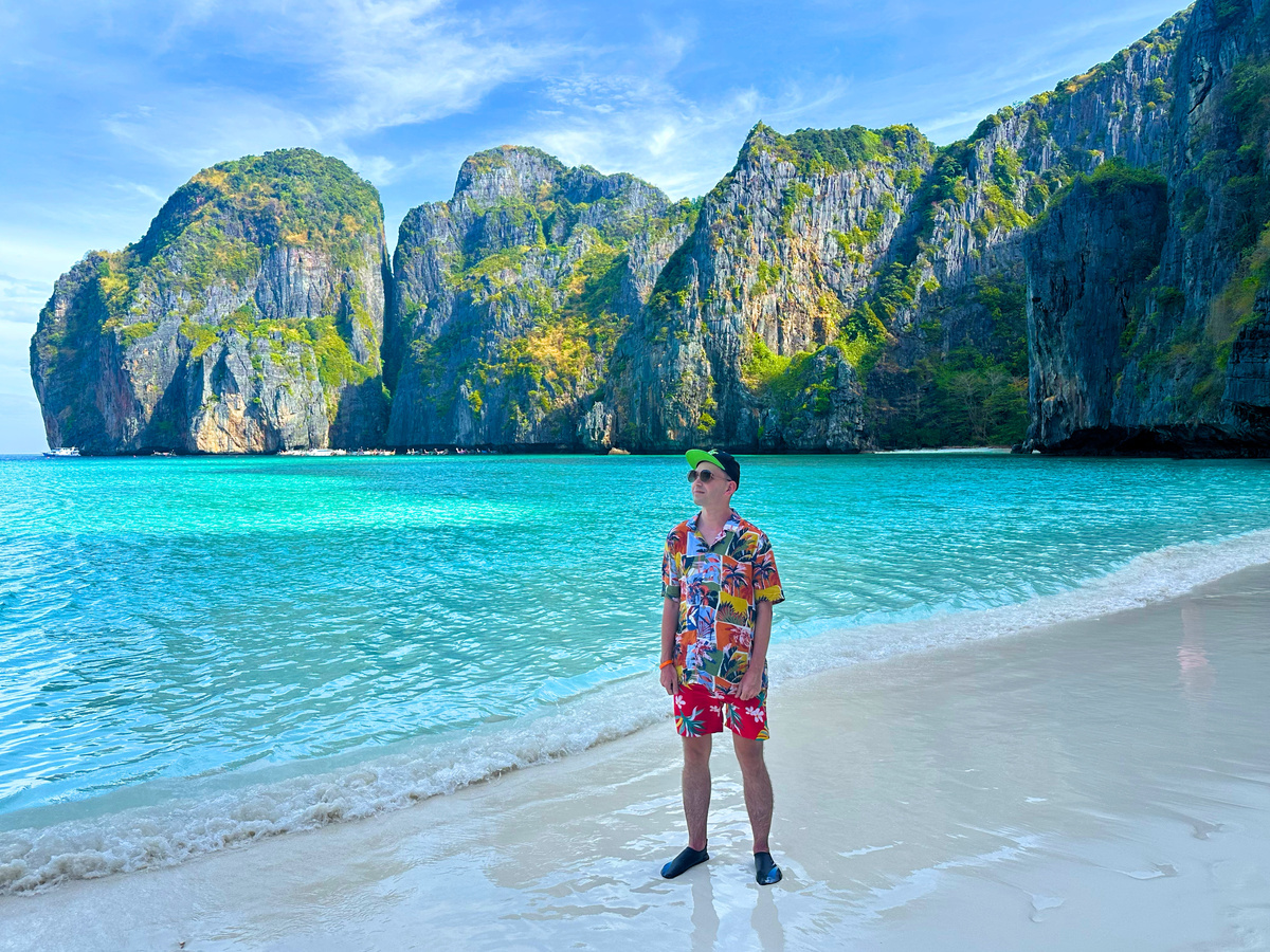 В бухте Майа Бей