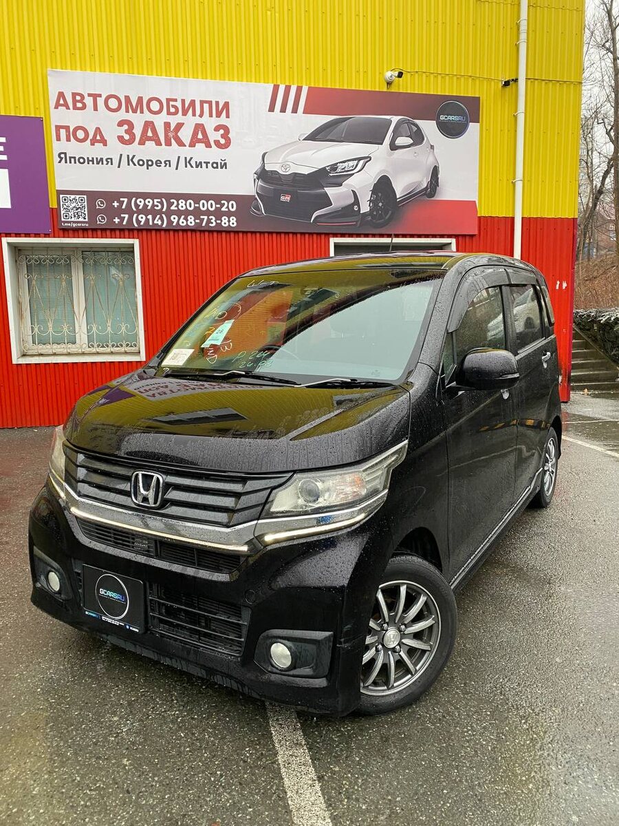 Honda N-Wagon Custom | фото у офиса | gcarsru