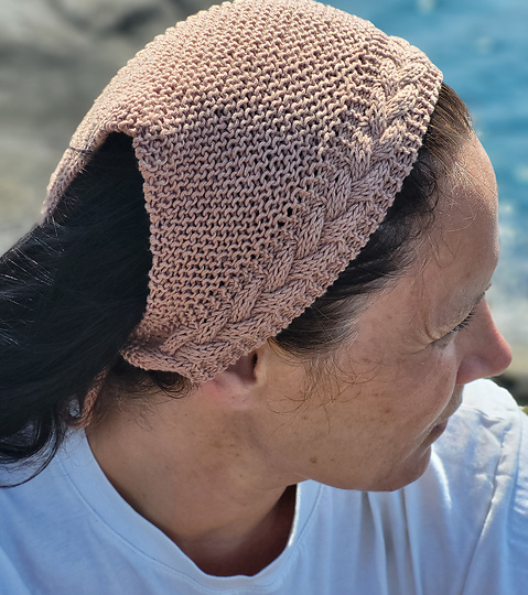 Косыночка спицами! К лету!