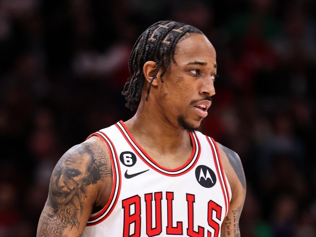    Баскетболист "Чикаго Буллз" Демар Дерозан в матче НБА© пресс-служба клуба "Чикаго Буллз"