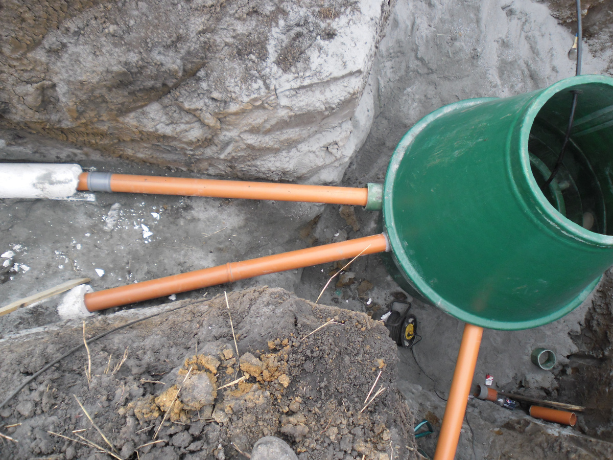 монтаж септика