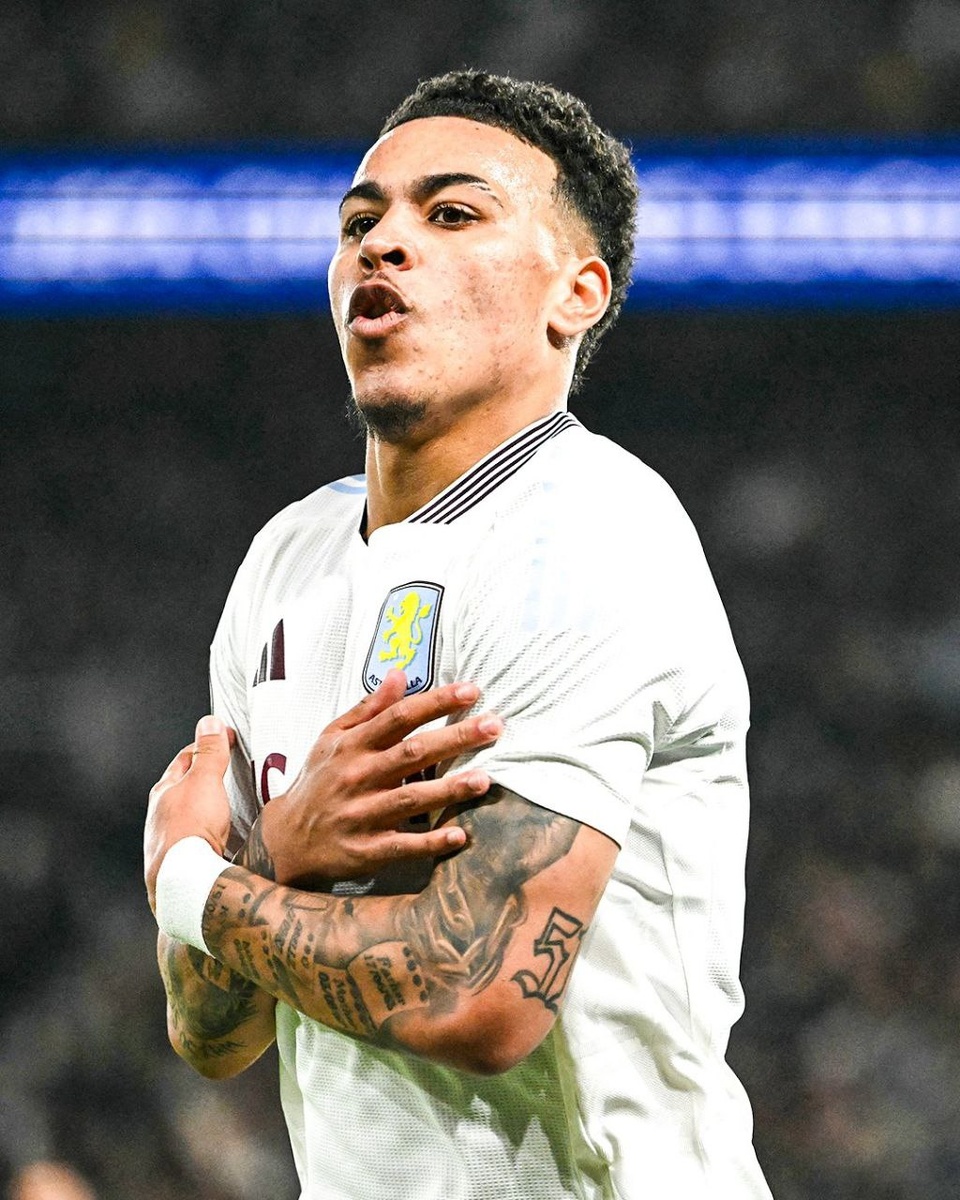 Морган Роджерс. Источник фото: официальный аккаунт «B/R Football» в «Х».