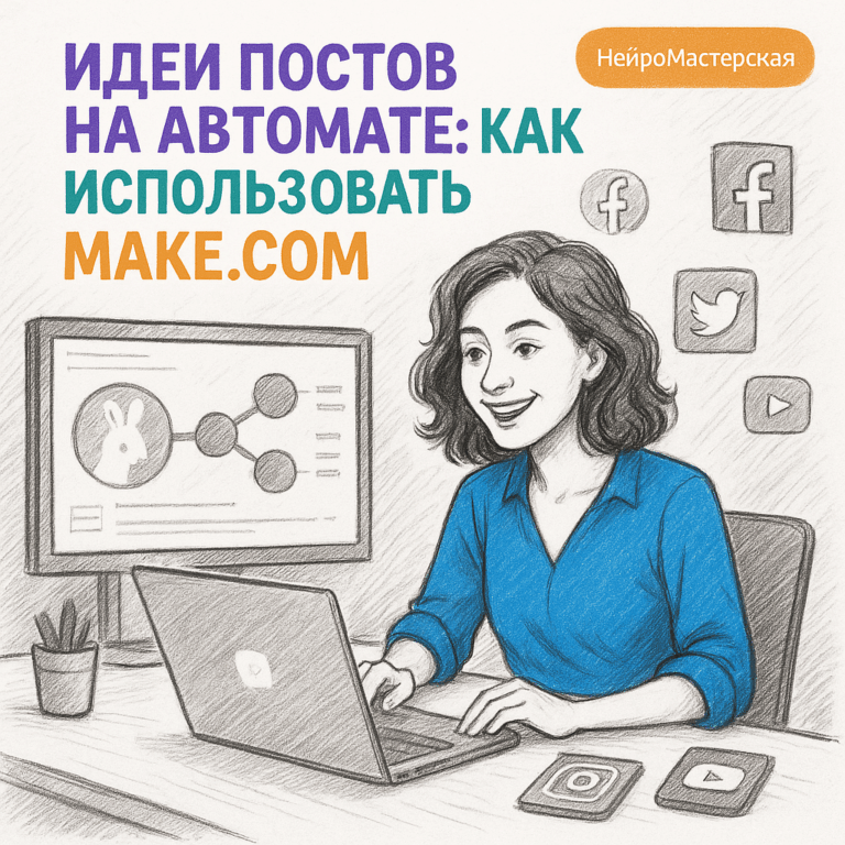    Идеи постов на автомате: как использовать Make.com Оксана Солдатова