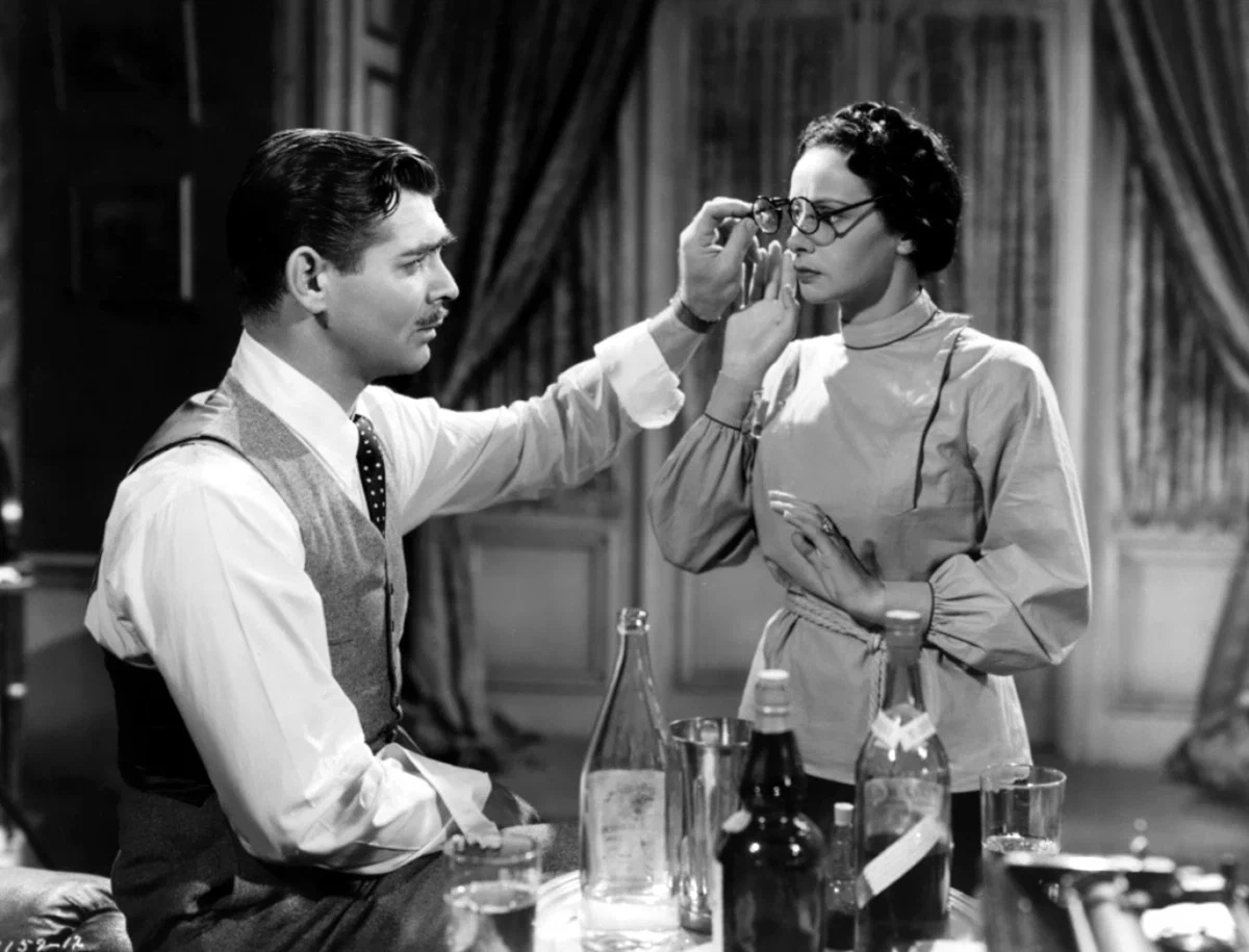 Кларк Гейбл и Наташа Лайтесс в фильме «Товарищ Икс». 1940г.