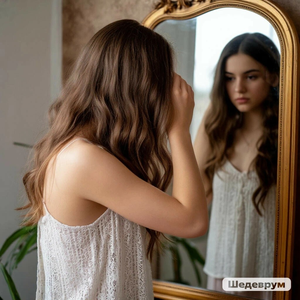 То ли девушка, то ли видение.