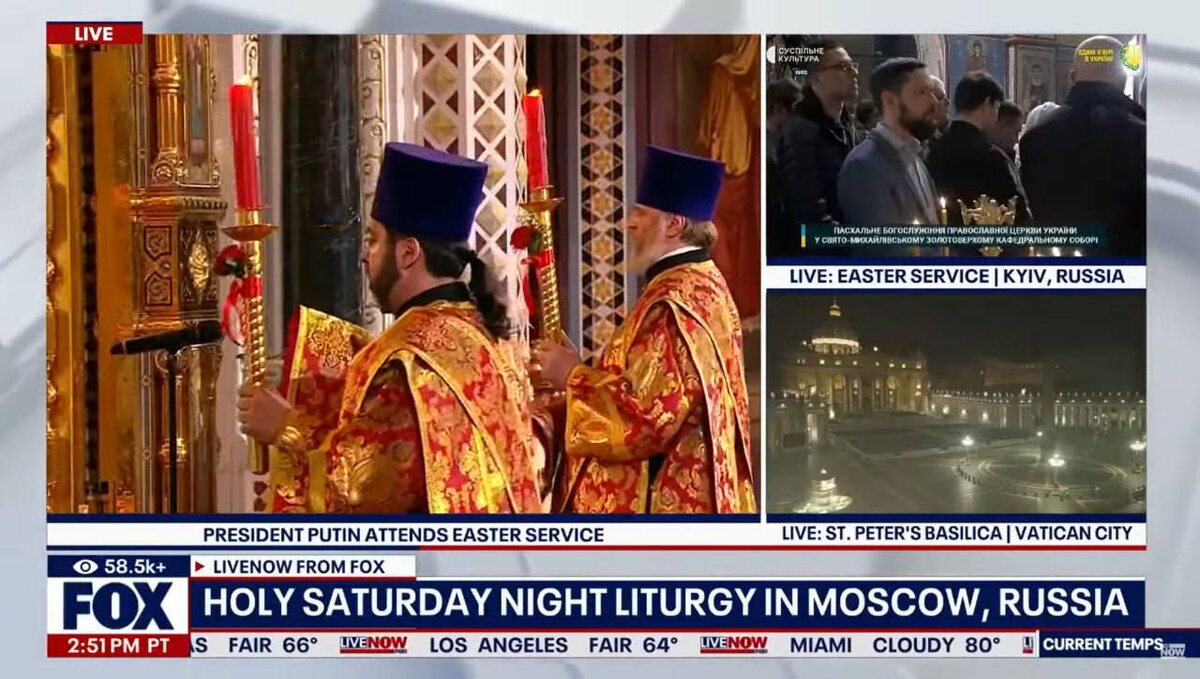    Fox News обозначил Киев частью России