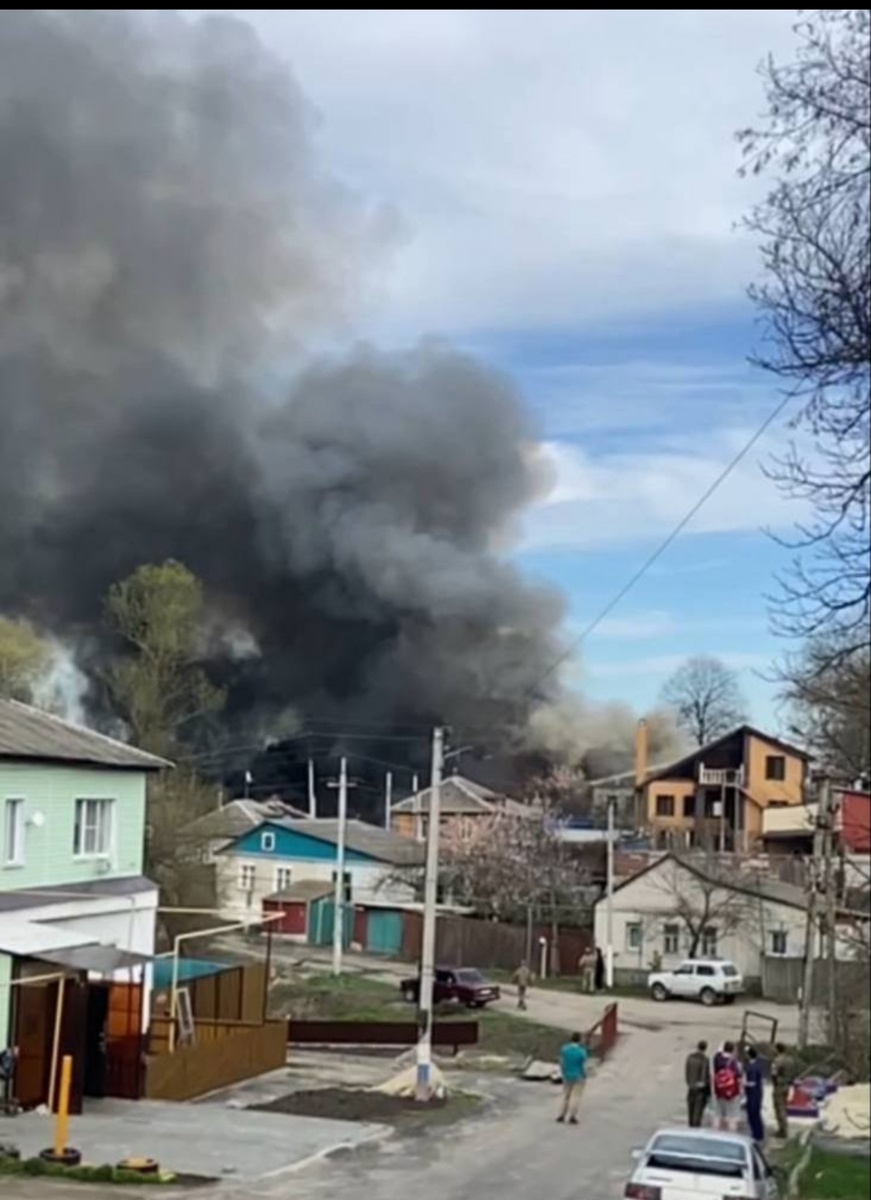 Атака на жилой сектор Рыльска