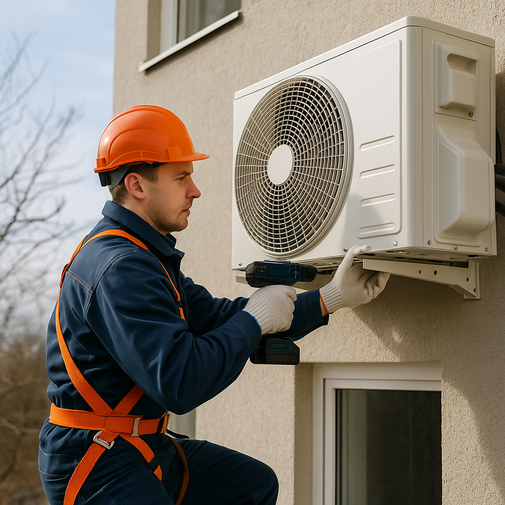 Монтаж кондиционера